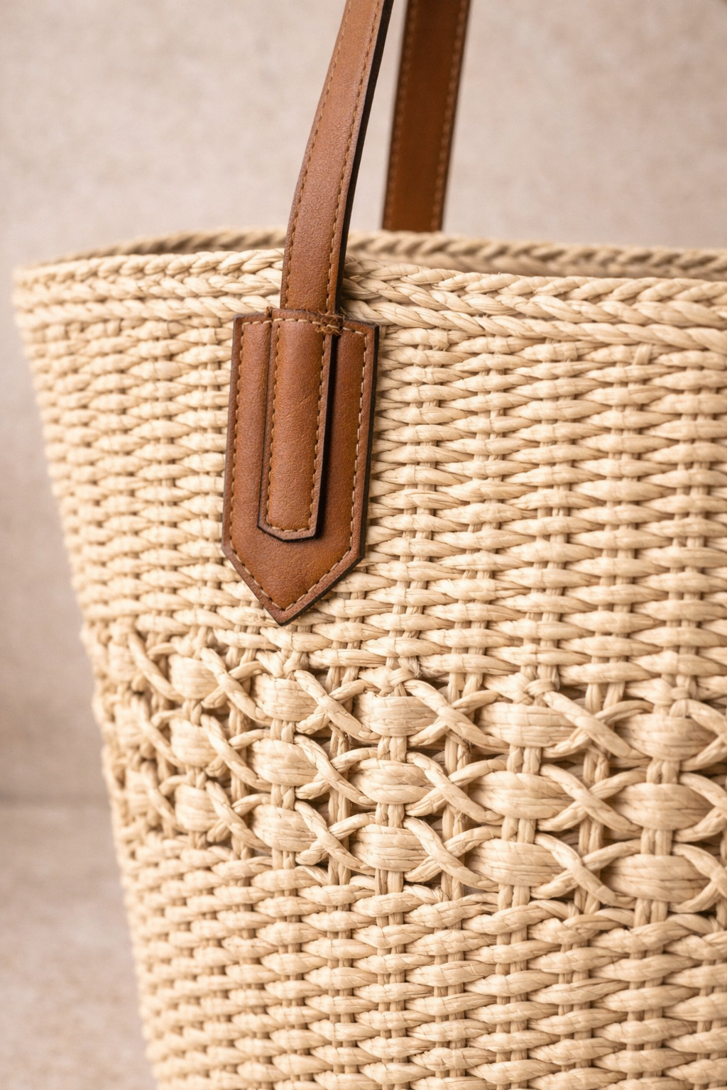 Tote de Trenzado Geométrico