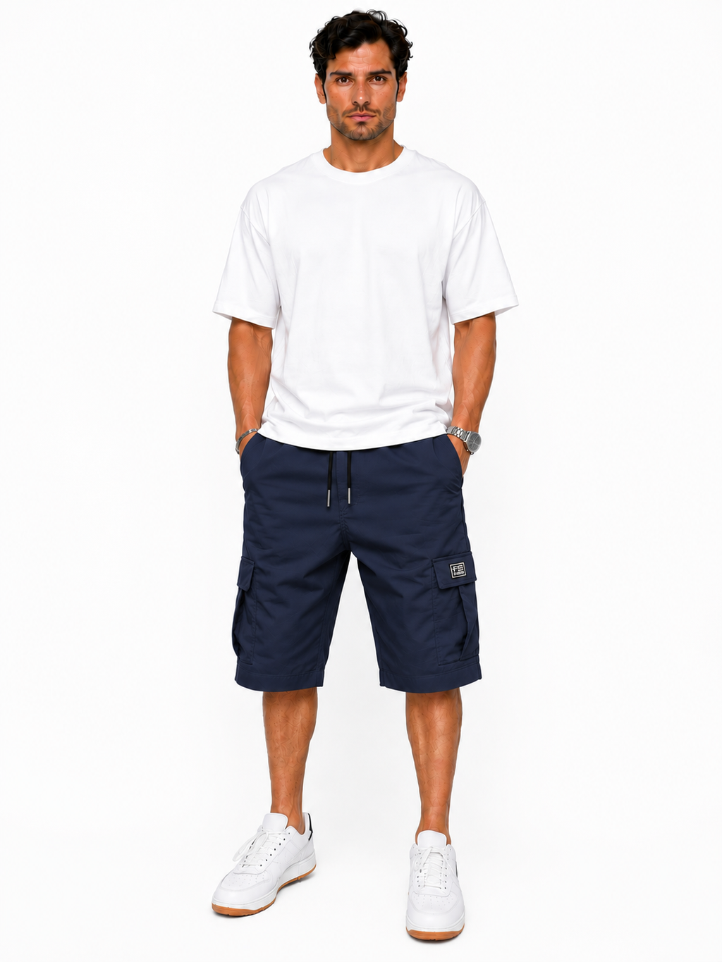 Pantalones cortos cargo Hombre
