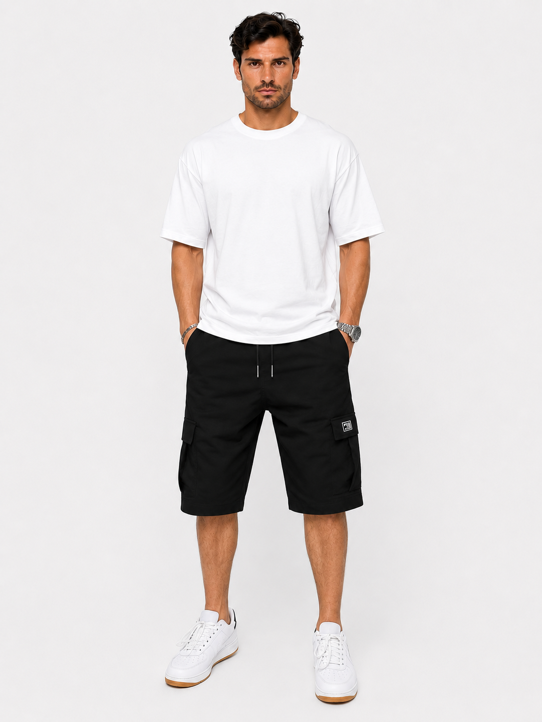 Pantalones cortos cargo Hombre