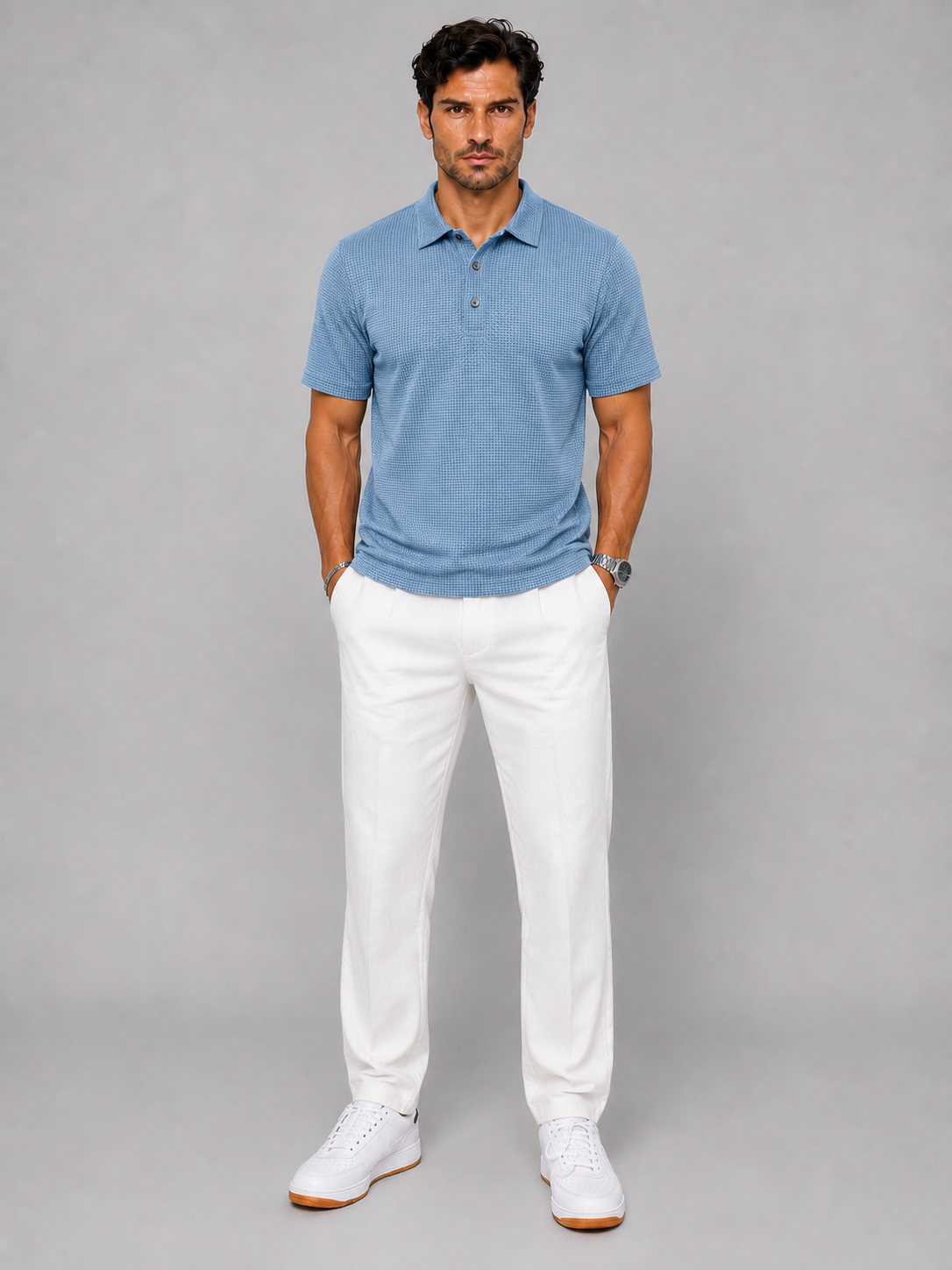 Capri - Polo muy cómodo hombre