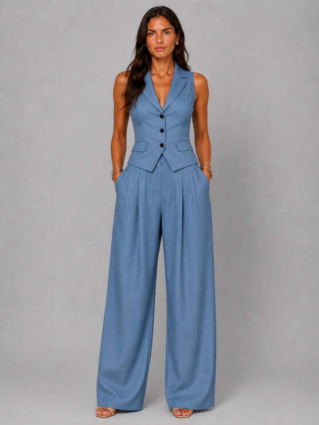 Conjunto Serena Chaleco & Pantalón