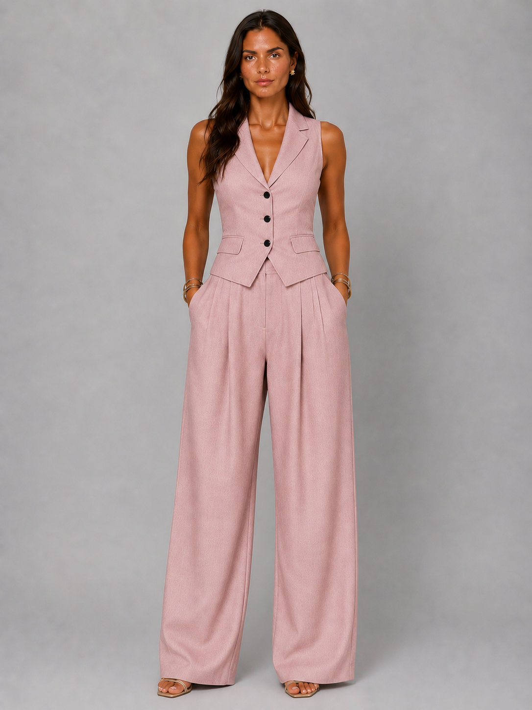 Conjunto Serena Chaleco & Pantalón