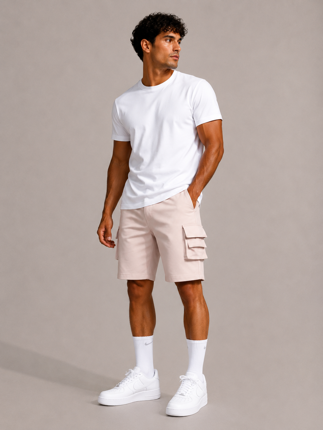 Pantalones cortos cargo informales