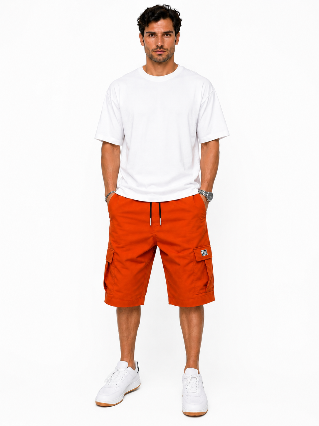 Pantalones cortos cargo Hombre