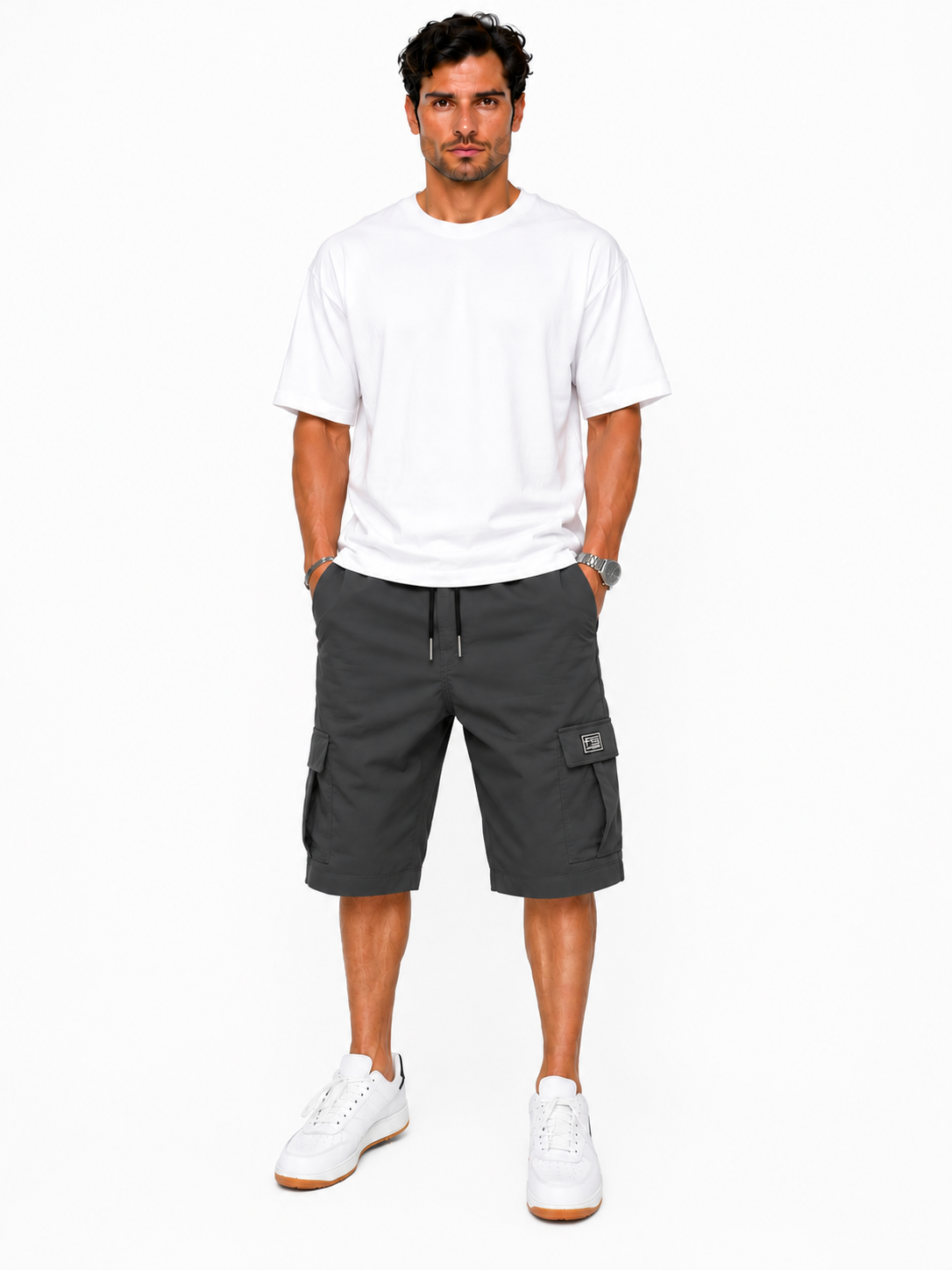Pantalones cortos cargo Hombre