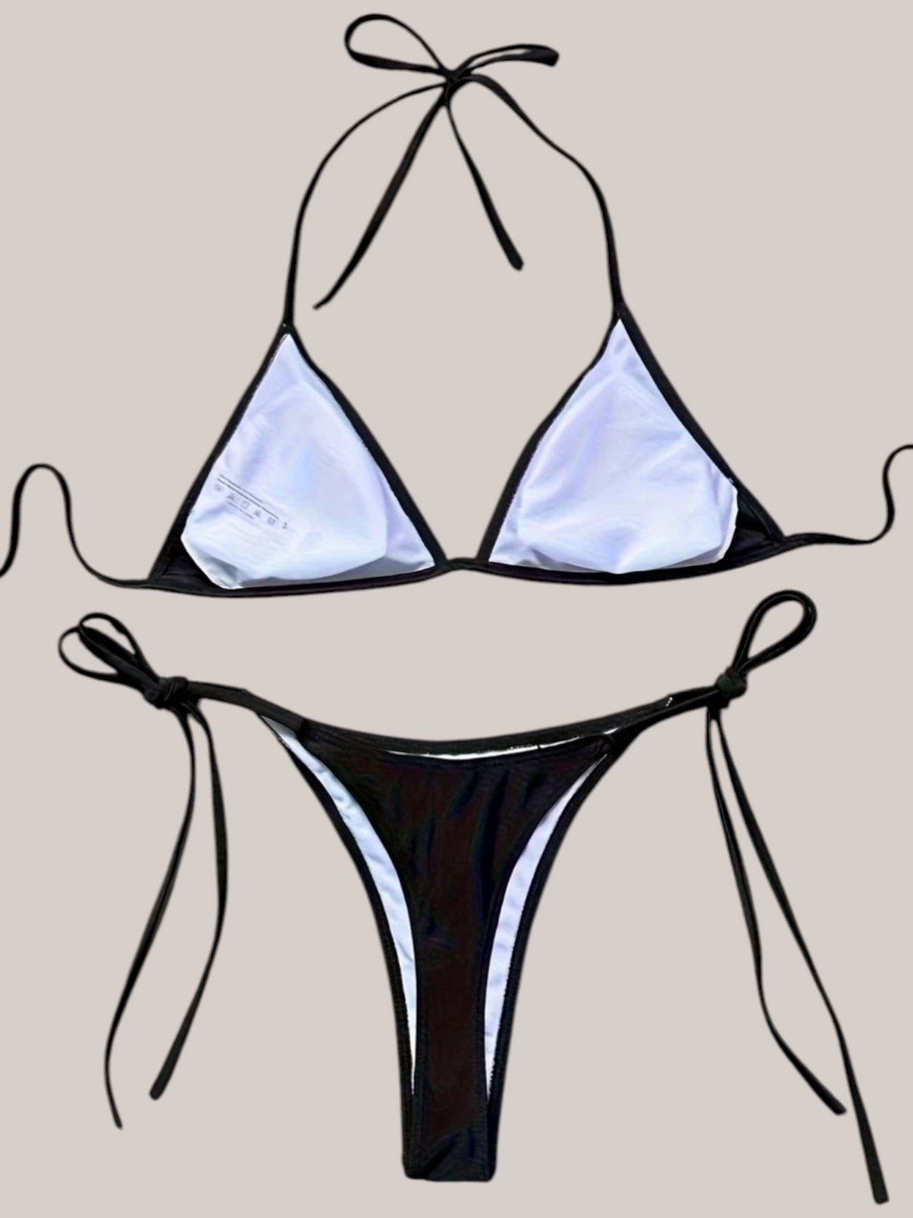 Bikini de Corte de Pierna Ultra-Alto