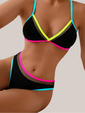 Bikini Triple Contraste Neón